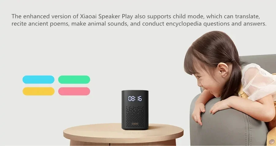 Xiaomi XiaoAi Speaker Enhanced Edition with LED Digital Clock IR