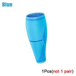 Unisex Sports Compression Sleeve for Leg, Calf, and Elbow Support (Blue)
