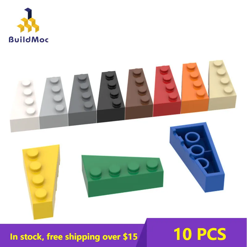 

10PCS MOC Bricks Compatible Assembles Particles 41768 4x2For Building Blocks Parts DIY Educational Classic Brand gift Toys