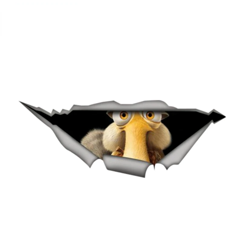 

Ice Age Squirrel 3D Pet Graphic Car Sticker Decal Decor Motorcycle Guitar Vinyl StickerCustomizable Size