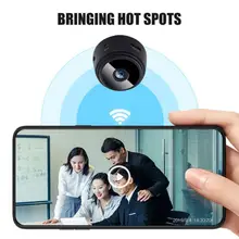 

A9 Mini Camera Wireless WiFi IP Network Monitor Security Camera HD 1080P Home Security P2P Camera 120°Wide-angle Night Version