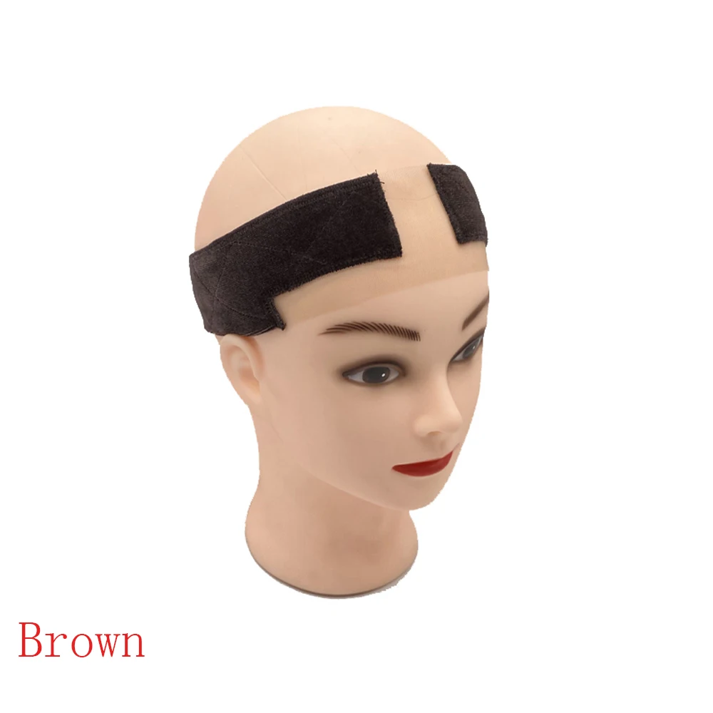Flexible Velvet Wig Grip Scarf With Adjustable Elastic Band Comfort Head Band  Hold Hair Accessories Anti-Slip Band 5