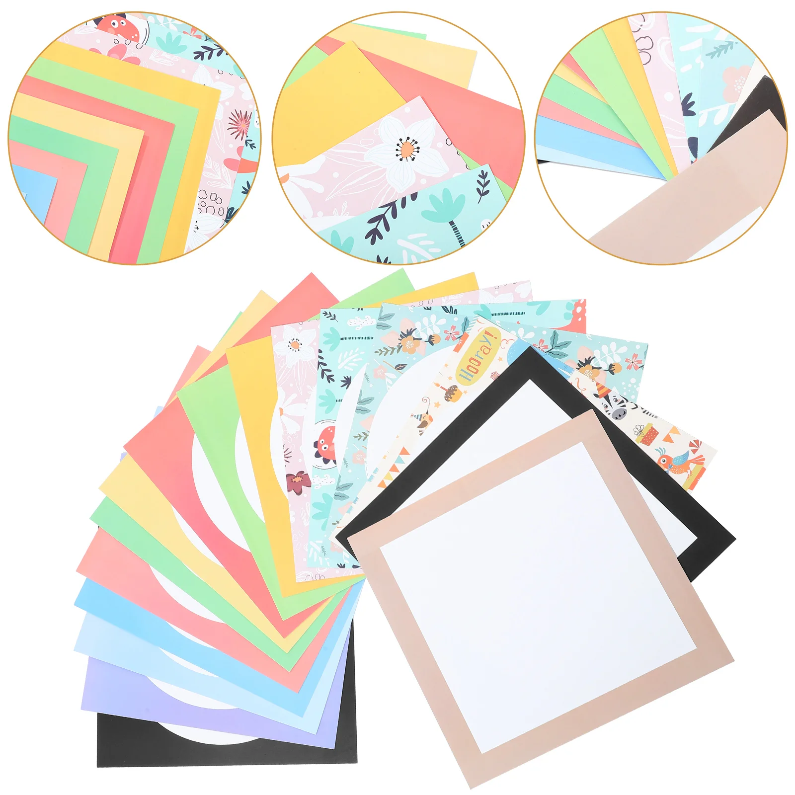 

32 листа бумажная рамка для рисования кардсток картина покраска другие холсты школьный материал эскиз для детей пустые поздравления