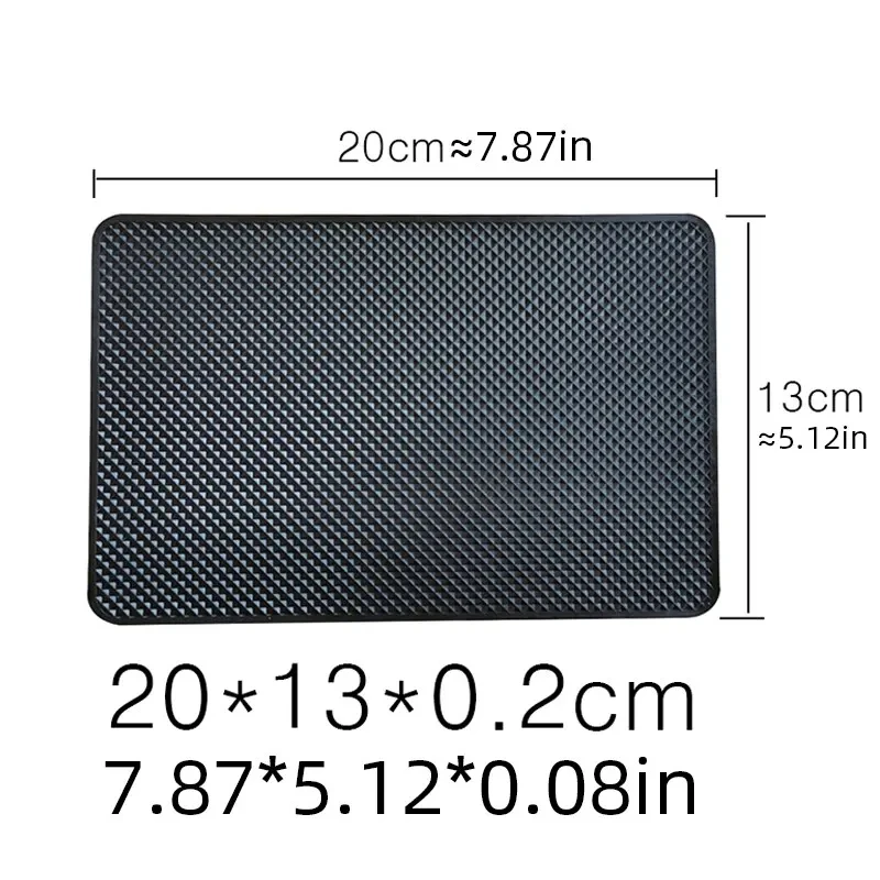 Car Non Slip Mat Sticky Anti Slip PVC Pads Heat Resistant Dashboard Phone Sunglasses Holder Styling Lnterior