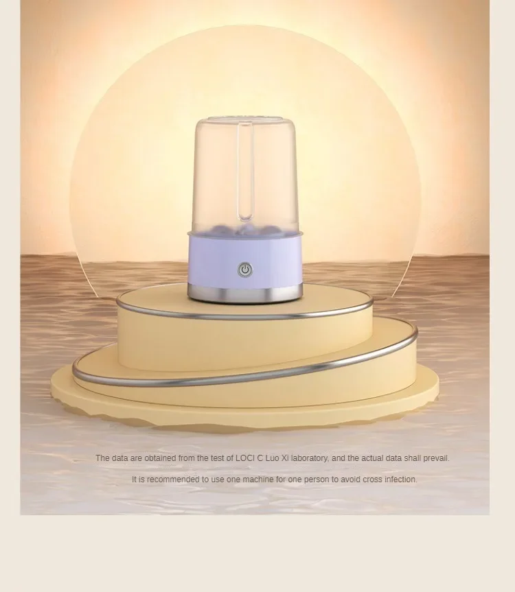 Wireless Charging Portable Washing Machine Mini Electric Makeup Brush Cleaner