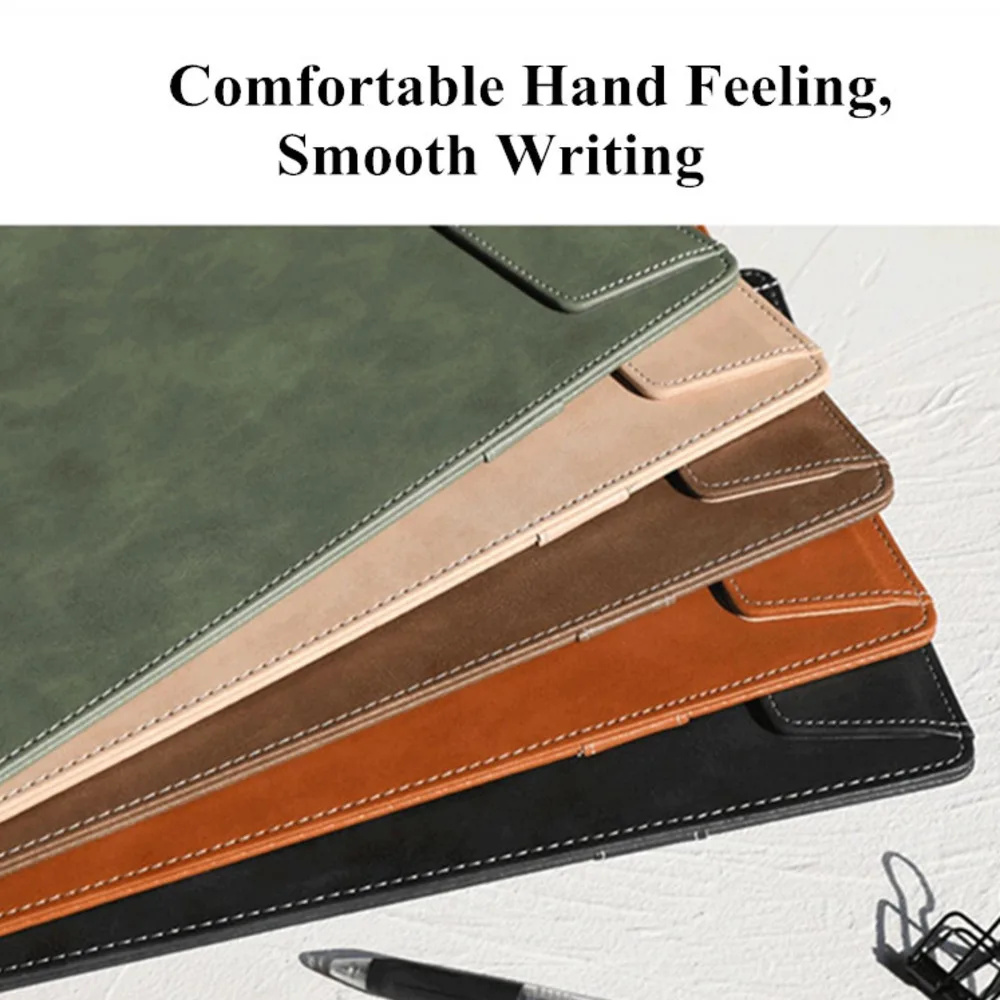 A5 229X160MM Magnetic PU Leather Schools Hospitals Office File Clip Board Menu Holder Clipboard Writing Clip Board