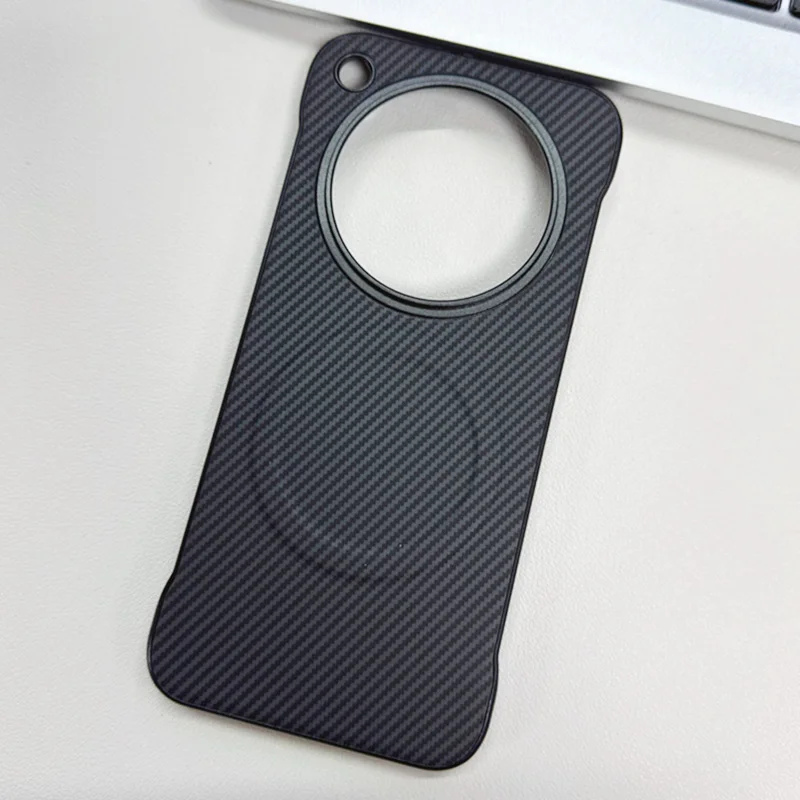 Ultra Thin Carbon Fiber Texture Magnetic Case for Magsafe Oppo Find X8 X6 Pro X7 Ultra Hard PC Frameless Cover