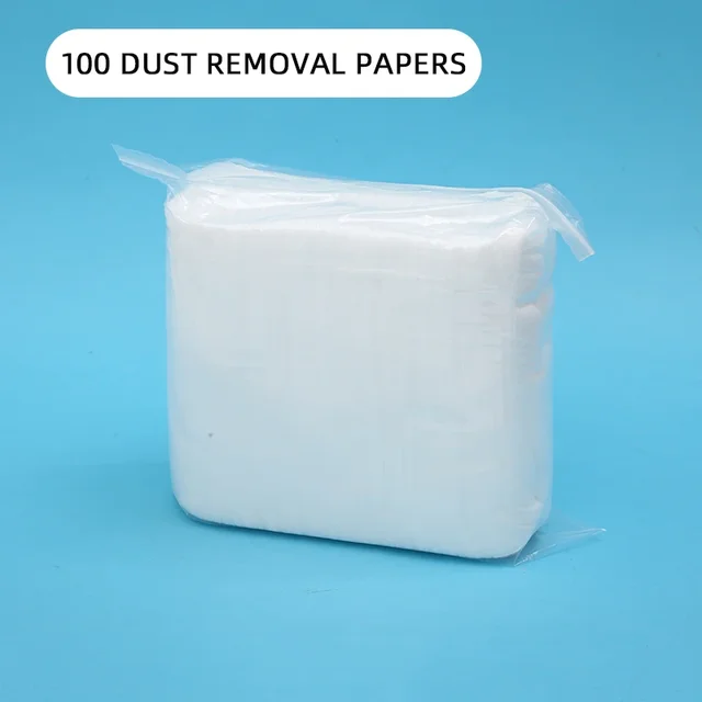 100 pz Usa E Getta Elettrostatico Rimozione Della Polvere Mop di Carta di Casa Cucina Bagno Panno di Pulizia di Ricambio Mop Testa Panno 5