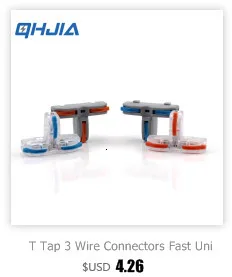 Cable Wire Connectors Mini Quick Terminal Block Universal Compact Wiring Electrical Connector Push-in For 4mm2 6mm2 Transparent Cable Wire Connectors Mini Quick Terminal Block Universal Compact Wiring Electrical Connector Push-in For 4mm2 6mm2 Transparent