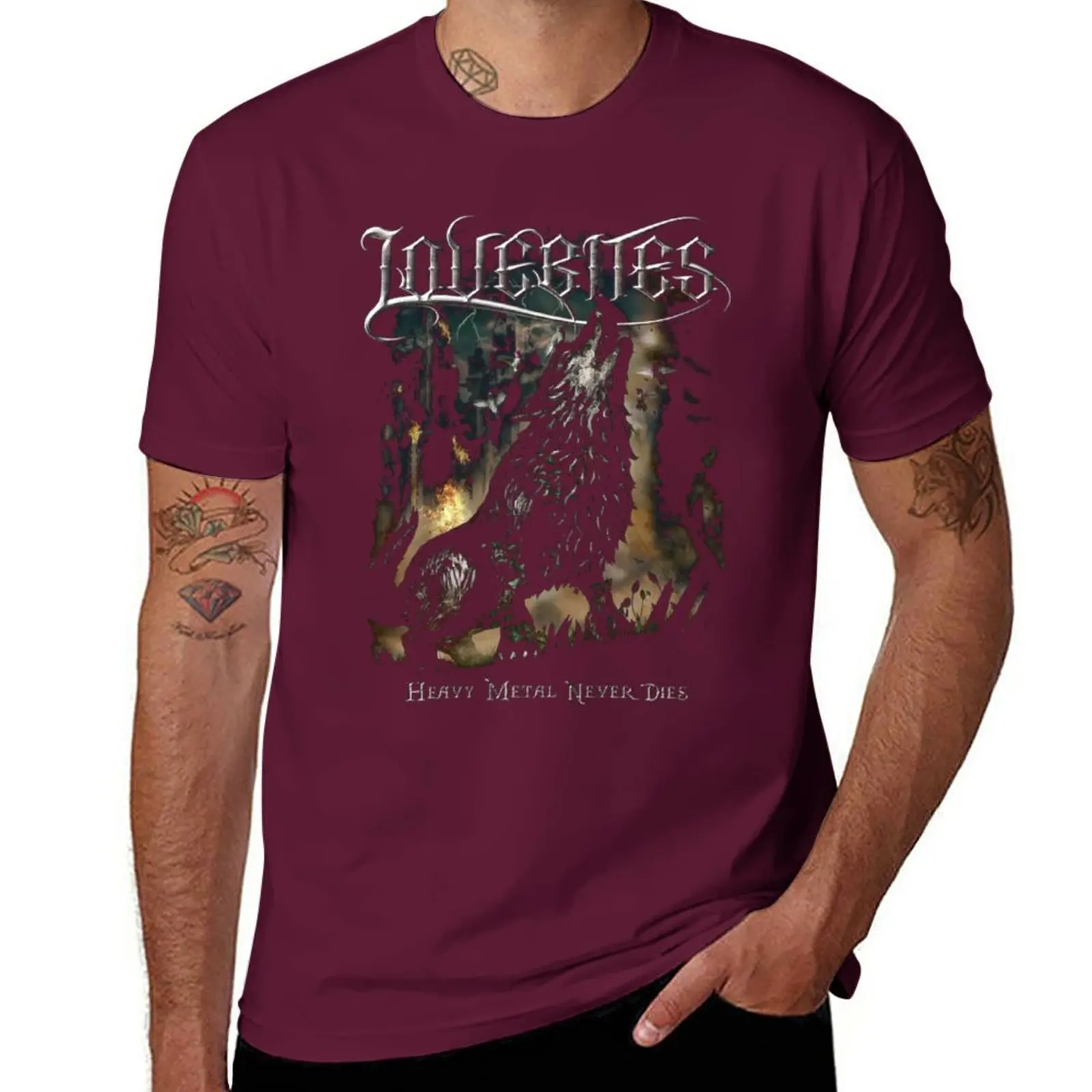 LOVEBITES Tシャツ&ピンバッチ Lovebites Band T-Shirts for Sale | Redbubble