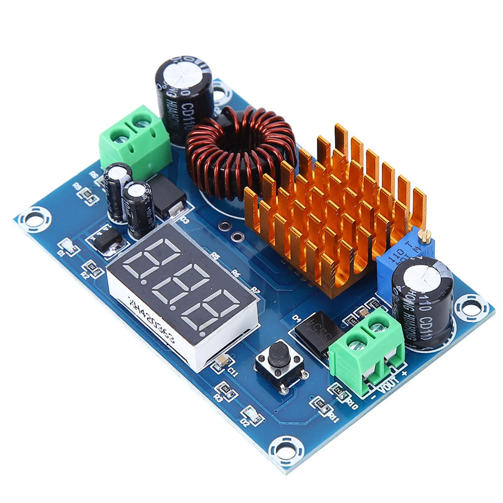 Power Supply Voltage Converter Power Module DC-DC Boost Step Up Converter 4-35V to 5V-45V 5A