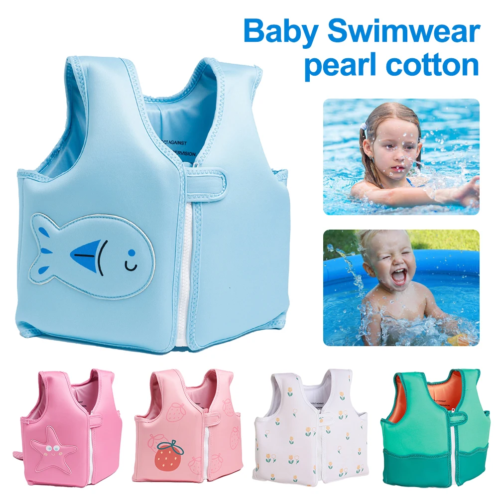 Life Jacket Swim Aid Floating Vest For 2-6 Years Old Kids Safety Kayak Beach Swimming Pool Accessories Life Jacket