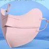 Anti-uv UPF50+ Ice Silk Sunscreen Mask Face Veil Summer Outdoor Riding Hiking Face Mask Breathable Unisex Face Cover Scarf 4