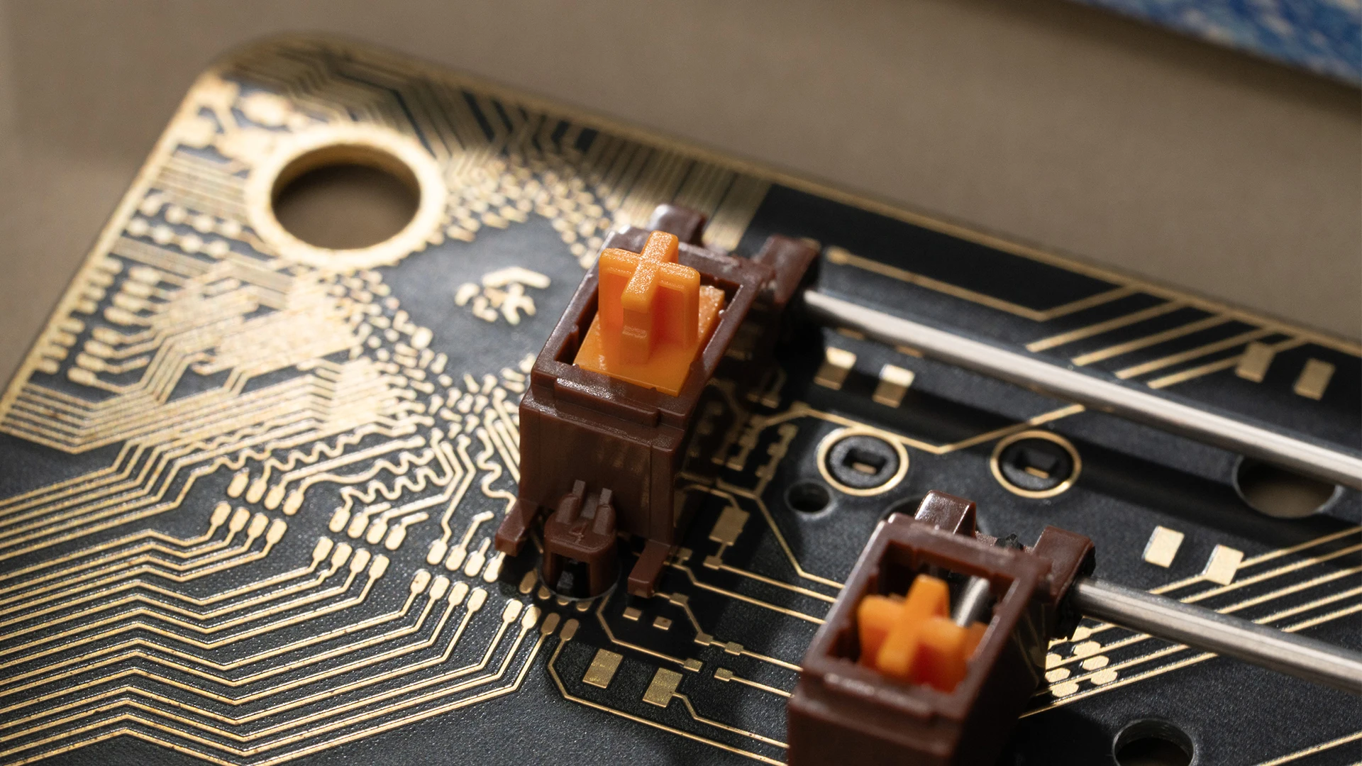Teclados Mecânicos, Teclado PCB Mount, 2u 6.25u 7u Fios
