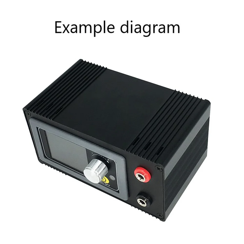 Aluminum Alloy Multiple Interfaces DIY Shell Kit for XYH3606 CNC DC Buck Boost Converter Only Case