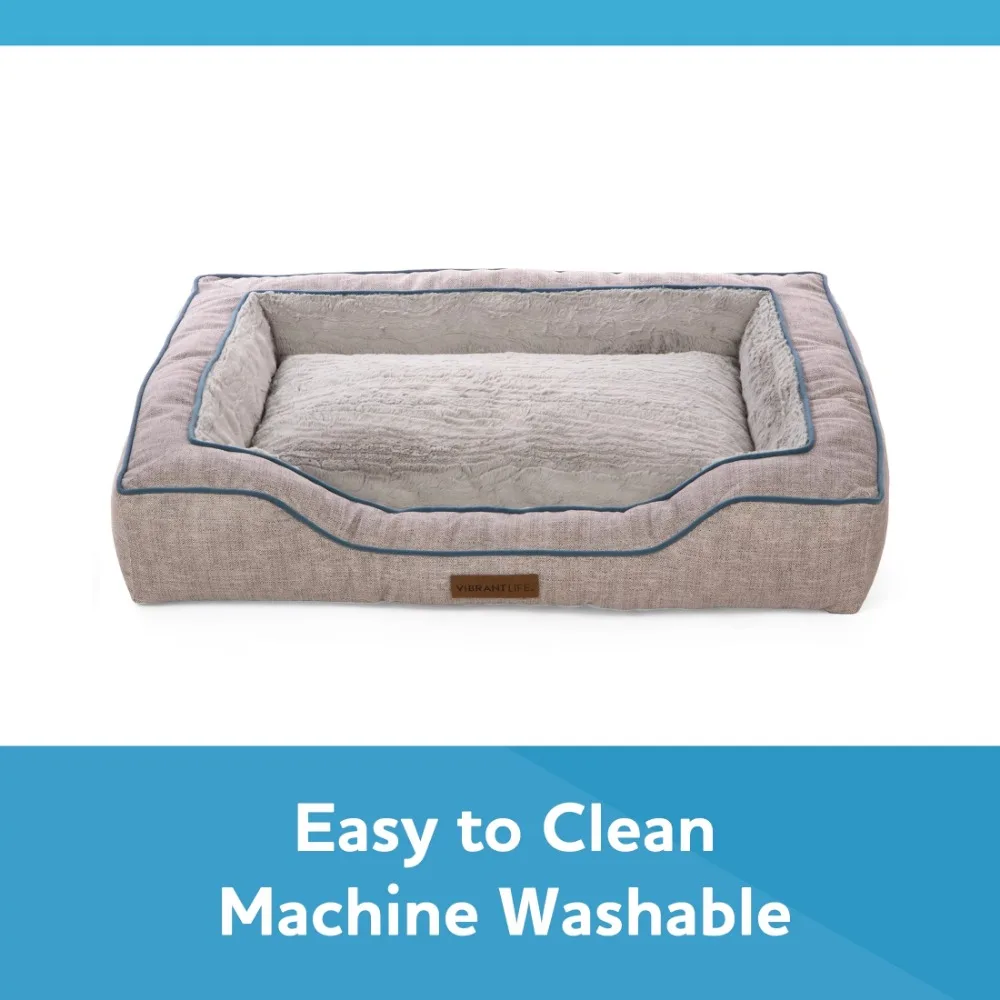 Bolstered Bliss Mattress Edition Dog Bed, Large, 36"x26", up to 70lbs