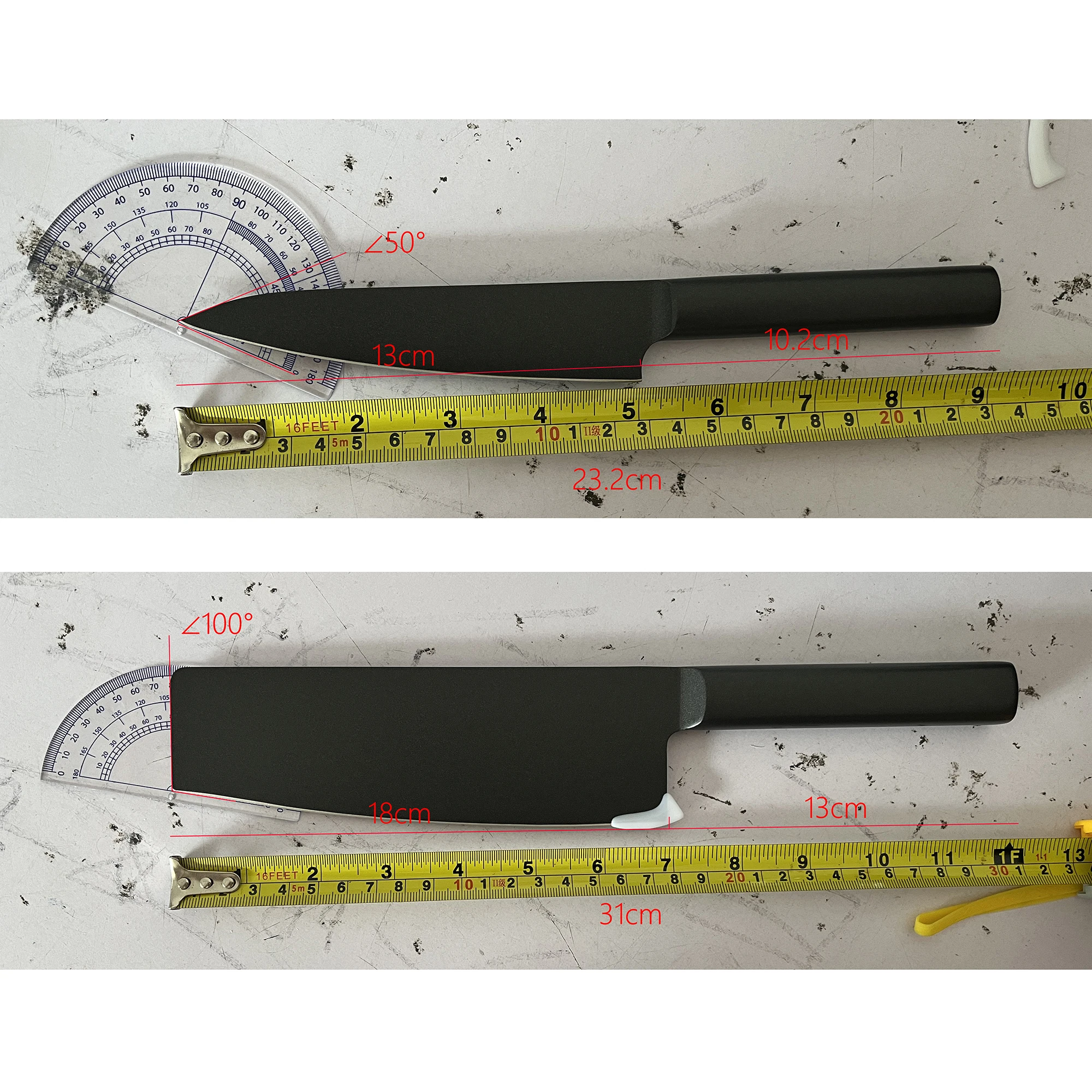 Gadgetoo Huohou Non Stick Stainless Steel Kitchen Knife 5 In 1 Combo Hu0076