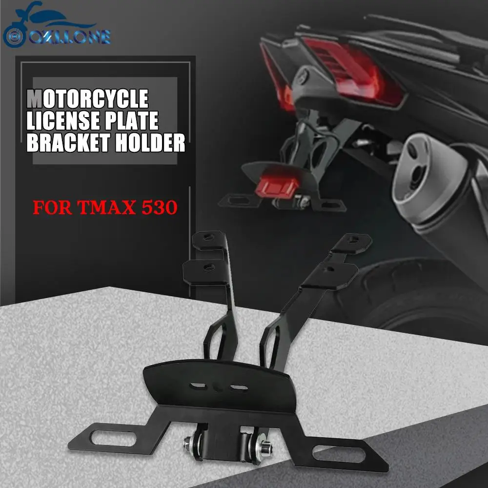 Per Yamaha Tmax 530 T Max 530 T-Max 530 2017 2018 Accessori Moto Staffa Supporto Telaio Targa