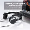 Wired Headphones 3 5mm/Type-C Bass Stereo Foldable With Microphone Adjustable Headphones Suitable For Pc Mp3 Mobile Headphones 4