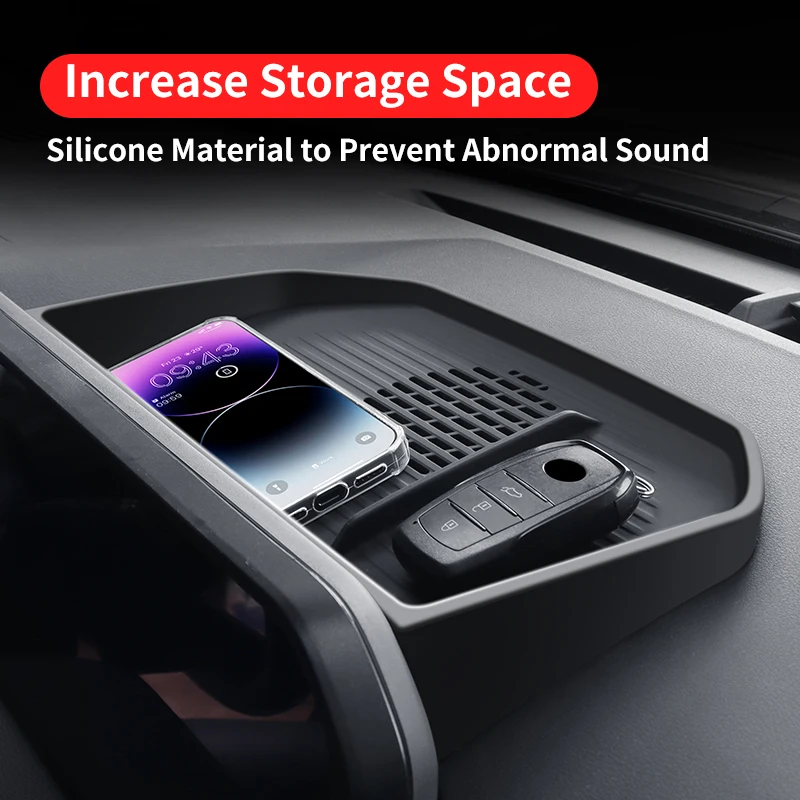 For Toyota Land Cruiser 250 Prado LC250 1958 Center Dashboard Console Storage Protection Sleeve Interior Accessories car non slip mat car dashboard mat non slip dash mat car storage accessories