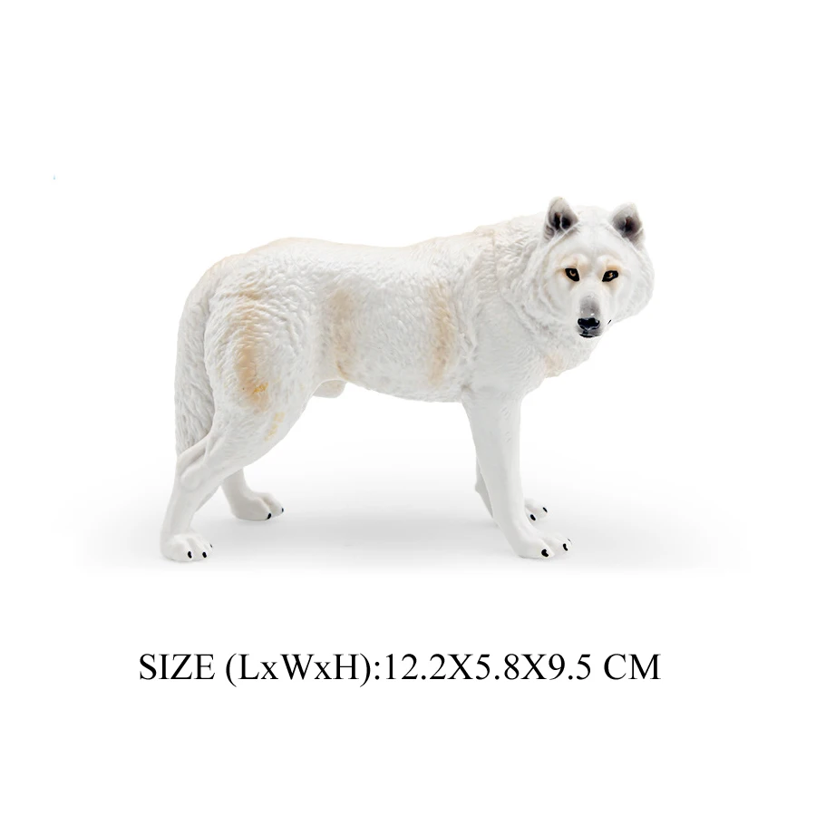 Realistic Wild Animal Action Figures Toy Set