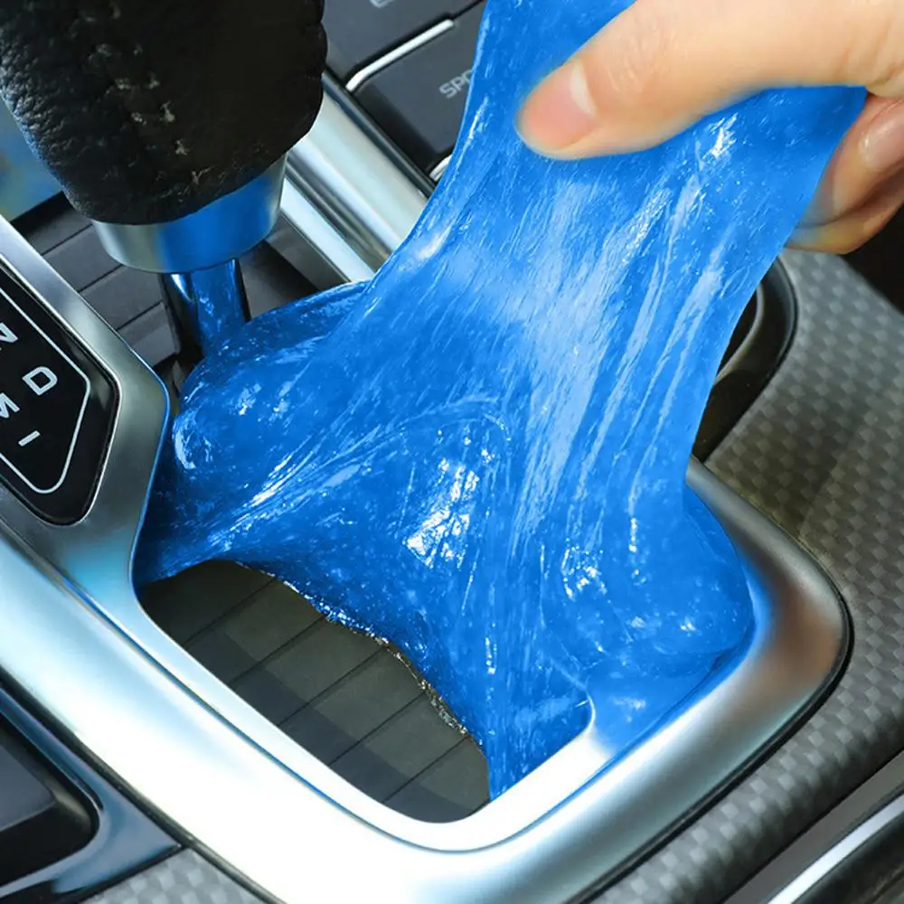 Car Cleaning Gel Car Cleaning Gel Air Vent Outlet Cleaning Dashboard Laptop Tool Mud Remover Car Gap Dust Dirt Cleaner Maintenance Cleaning Gel Car Cleaning Tool Cleaning Magic Mud Car Detailing Cleaner