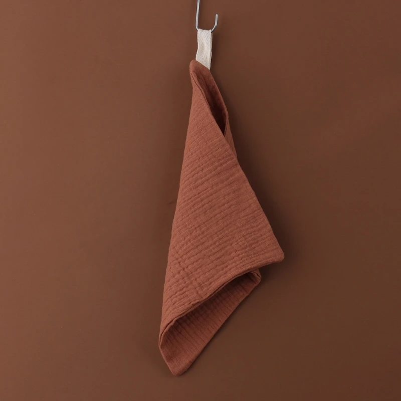 57EE 5PCS Soft Towel Handkerchief Bathing Feeding Face Washcloth Burp Cloth