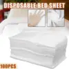 100x Disposable Massage Table Sheets Transparent SPA Bed Covers Beauty Salon Massage Table Protector Waxing Disposable Bed Cover 1