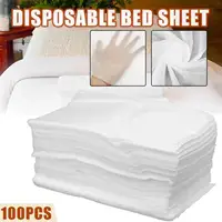 100x Disposable Massage Table Sheets Transparent SPA Bed Covers Beauty Salon Massage Table Protector Waxing Disposable Bed Cover 1