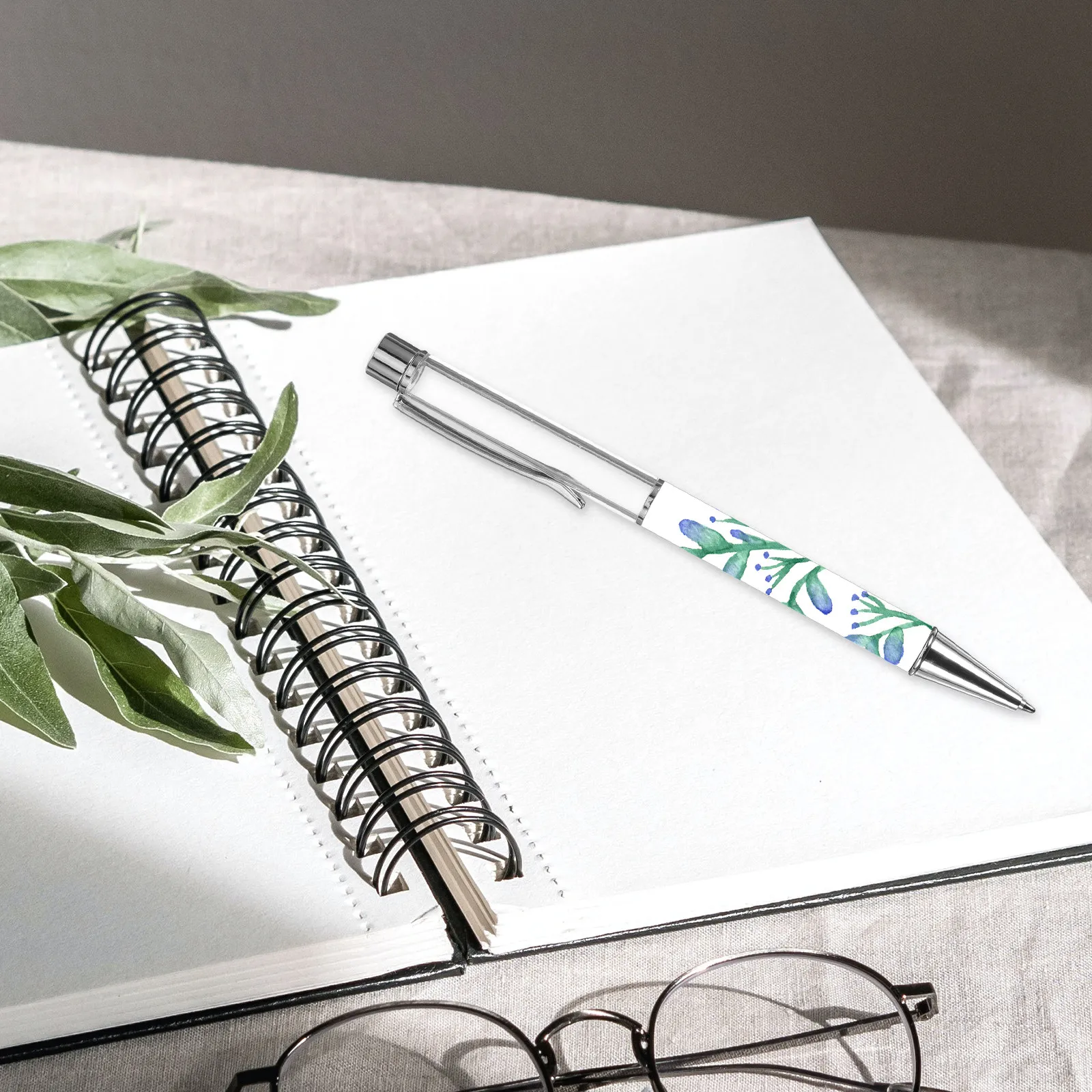 열전사 코팅된 승화 블랭크 펜, 맞춤 이름 패턴 인쇄 가능, 학생 선생님 선물용, 승화 볼펜