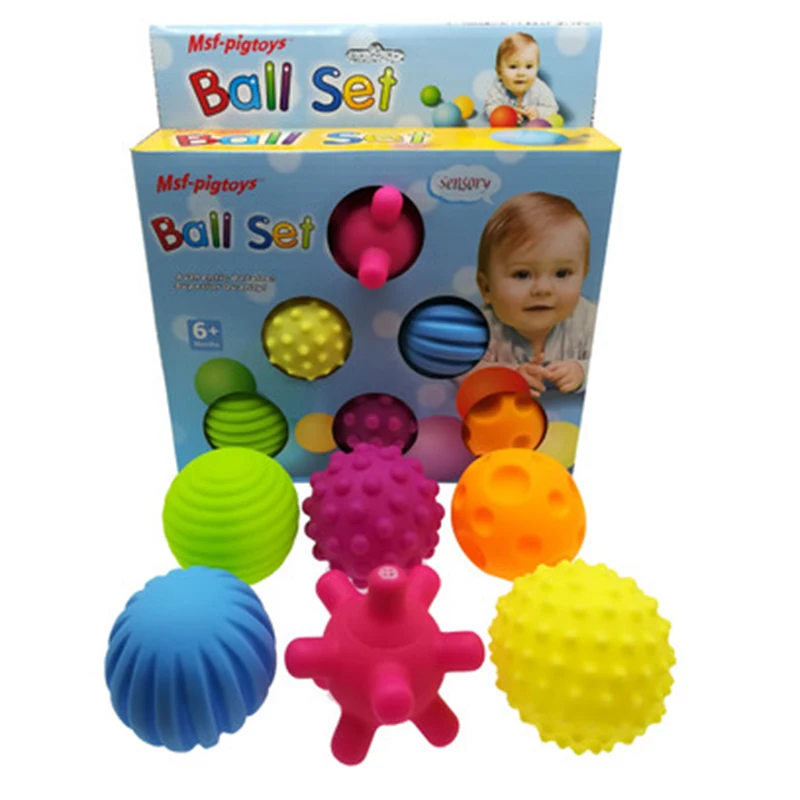 

Baby Toy Ball Develop Infant Tactile Senses Toy Touch Ball Children Toys Baby Training Ball Massage Soft Ball 0 12 Months