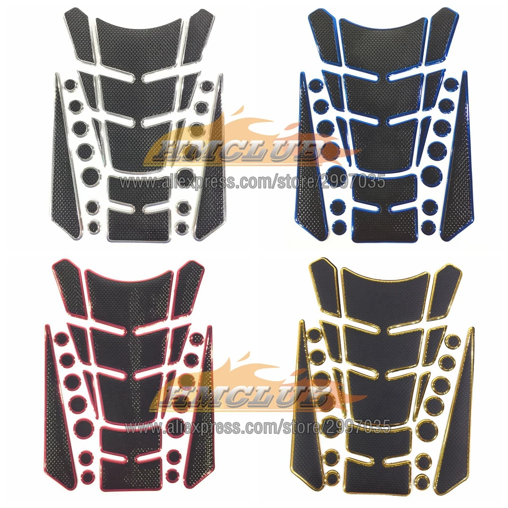 Carbon Fiber Gas Tank Pad For KAWASAKI NINJA ZZR400 00 01 02 03 ZZR 400 ZZR 600 ZZR600 04 05 06 07 3D Tank Cap Protector sticker