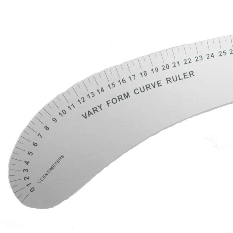 Fairgate Hip Curver Metal Ruler 24