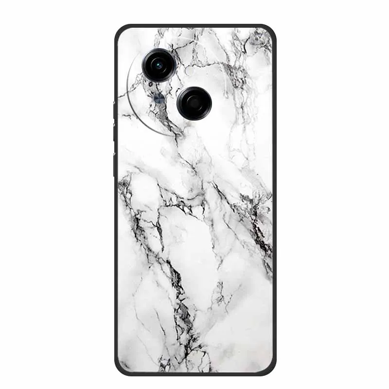 Tecno Spark Go1S Black Silicone Soft TPU Back Cover Case