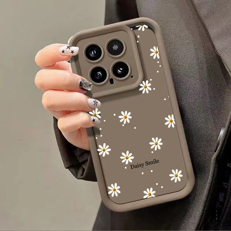 Daisy Smile Soft Silicone Shockproof Bumper Cover – Universal Fit