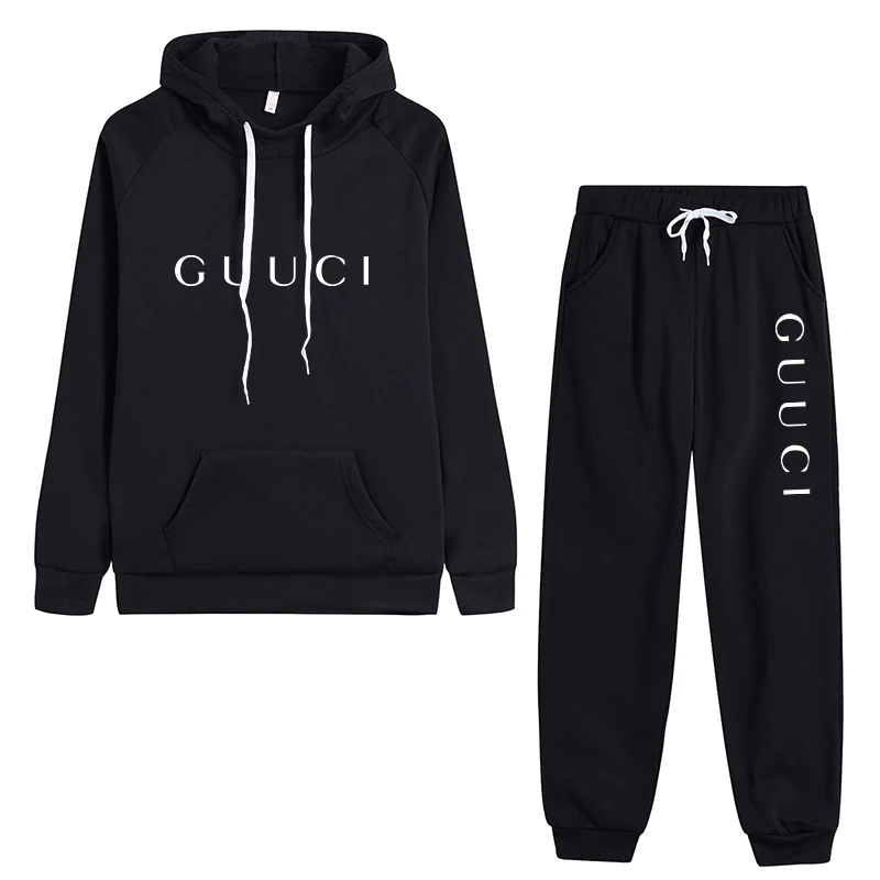 Womens Tracksuit Fashion Casual Hooded Sweatshirts Suit Clothing High Quality Hot Autumn Winter Trend Jogging Pants Sets