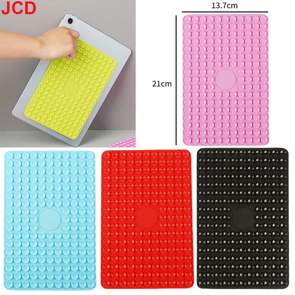 Double-Sided Silicone Suction Pad for Secure Tablet Mounting