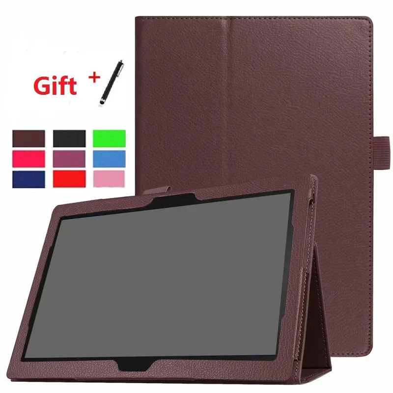 Capa para Tablet Lenovo M10 Capa pu para Tablet Lenovo Tab M10 hd 2ª Geração Carregamento X306f para Lenovo Tab M10 Plus Fhd X606f X505x com Despertar e Dormir Automático
