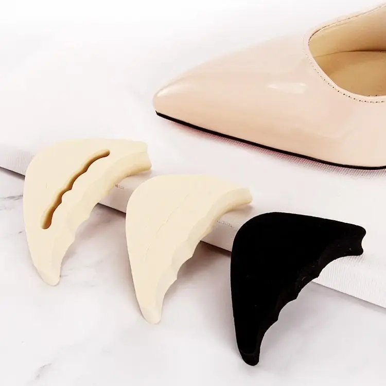Toe Pads Forefoot Pads Forefoot Cushion Women High Heel Toe Plug Insert Shoe Big Shoes Toe Front Filler Cushion Pain Relief Protector Adjustment Shoe Accessorie