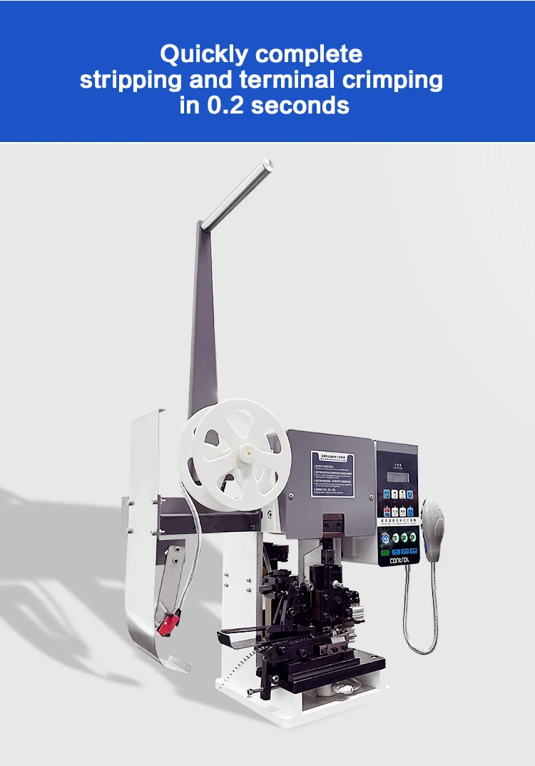 Semi-Automatic Wire Crimping Machine - Molex, JST & Multicore Cable Crimp Tool