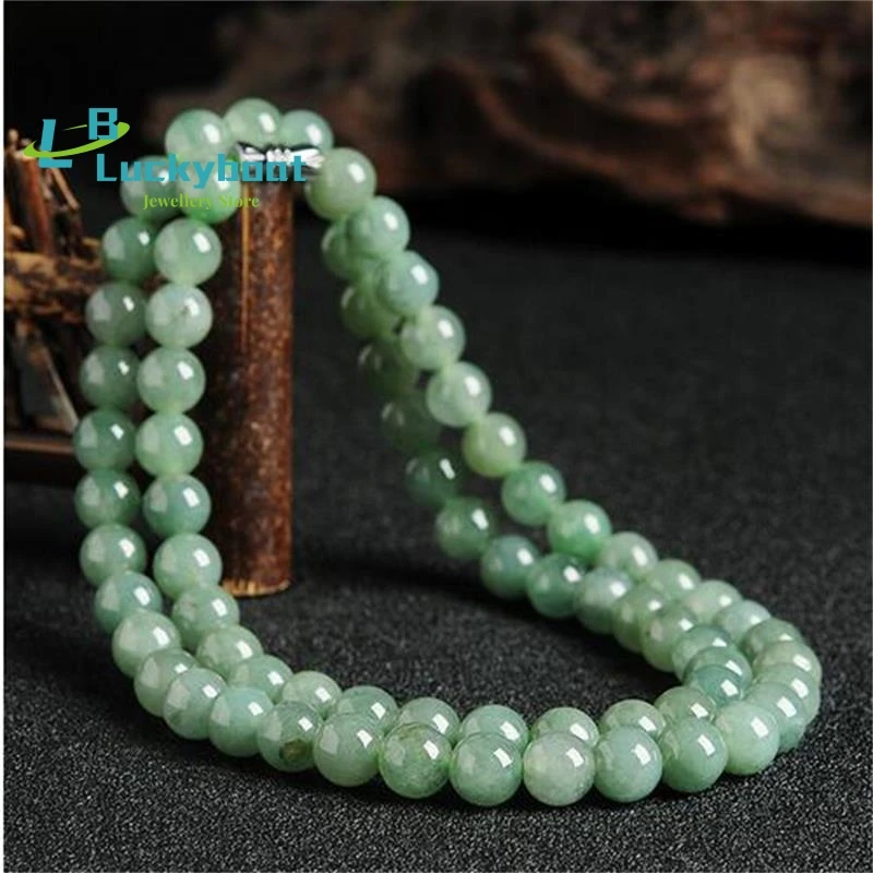 

New Arrivals jewelry Pendant Fine jewelry Jade fine jewelry Natural stone necklace Jade Boutique 8MM