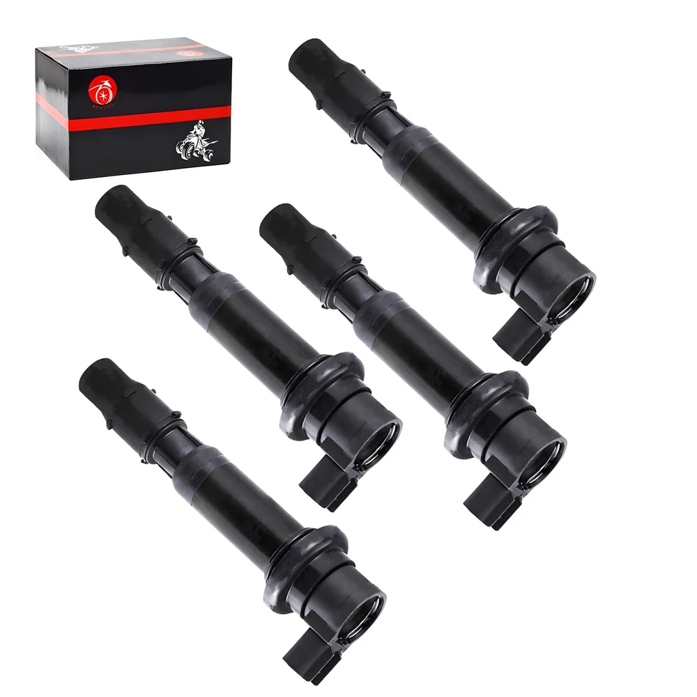 가와사키 닌자 ZX-6R ZX600 ZZR600 용 4pcs 점화 코일 Triumph Tiger 800 XCA/XR/XRT Triumph 1200 Tiger Street Triple 675