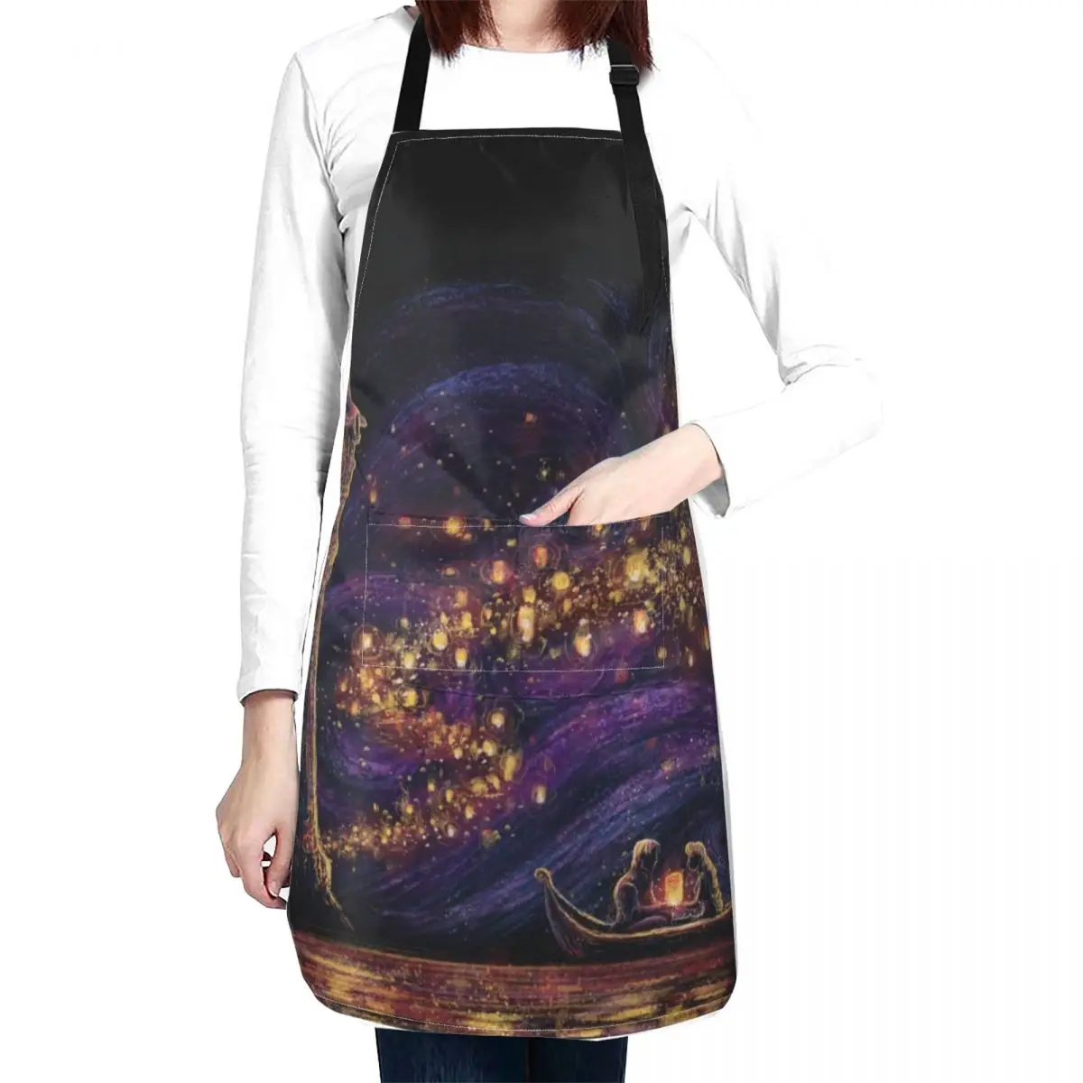 

Lanterns Of Hope Apron professional hairdresser apron Apron