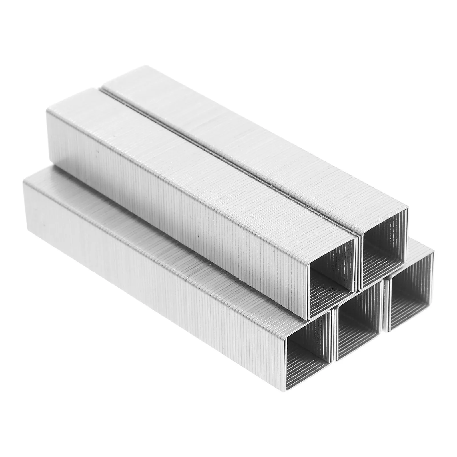 1000개 스틸 스테이플 헤비 듀티 리필 사무실 학교용 종이 파일 제본 표준 컴팩트 공급 미니 스테이플 리필