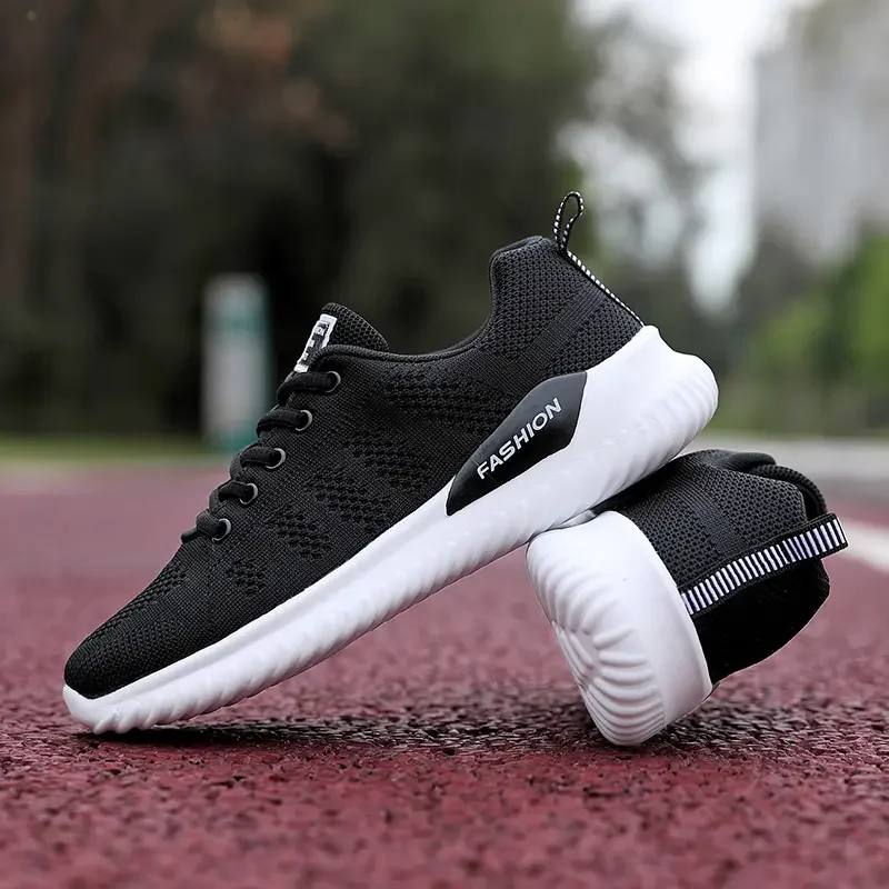 

Fashion Casual Shoes for Women's Sneakers Tenis Feminino New Fitness Female Shoes Breathable Mesh Lace Up Flat Shoes Zapatillas