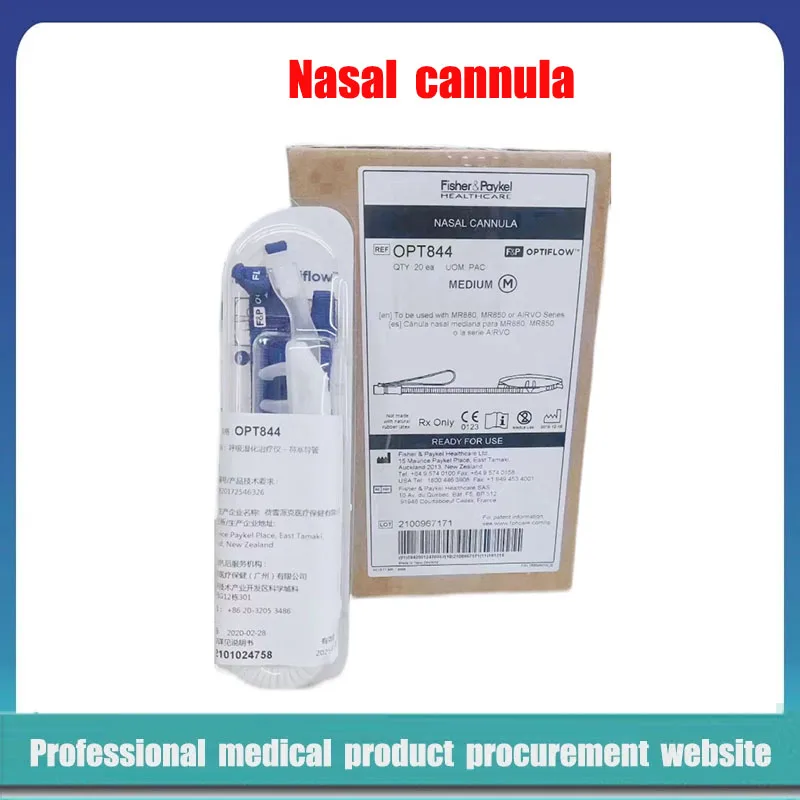 Per Fisher & Paykel Optiflow Opt844 Interfaccia Nasale Cannula Cannula Interfaccia Nasale Med Cannula Nasale Per Mr850Airvo