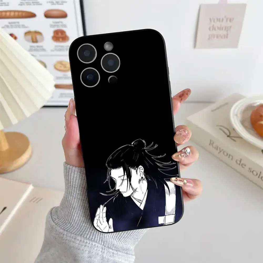 Jujutsu Kaisen Geto Suguru Silicone Phone Case - Soft and Durable Cover