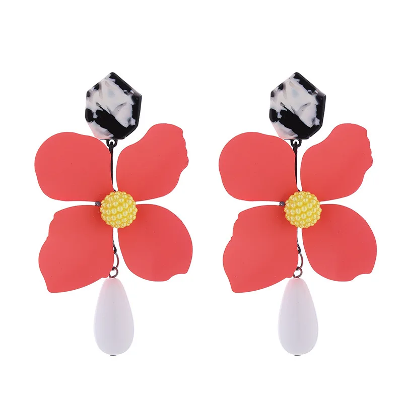 

Multi-layer petal personalized earrings