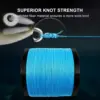 ZUKIBO Super Power 4 Strands 300M 500M 1000M Braided Fishing Line X4 PE Japan Durbale Multifilament Carp Fishing Line Smooth 5