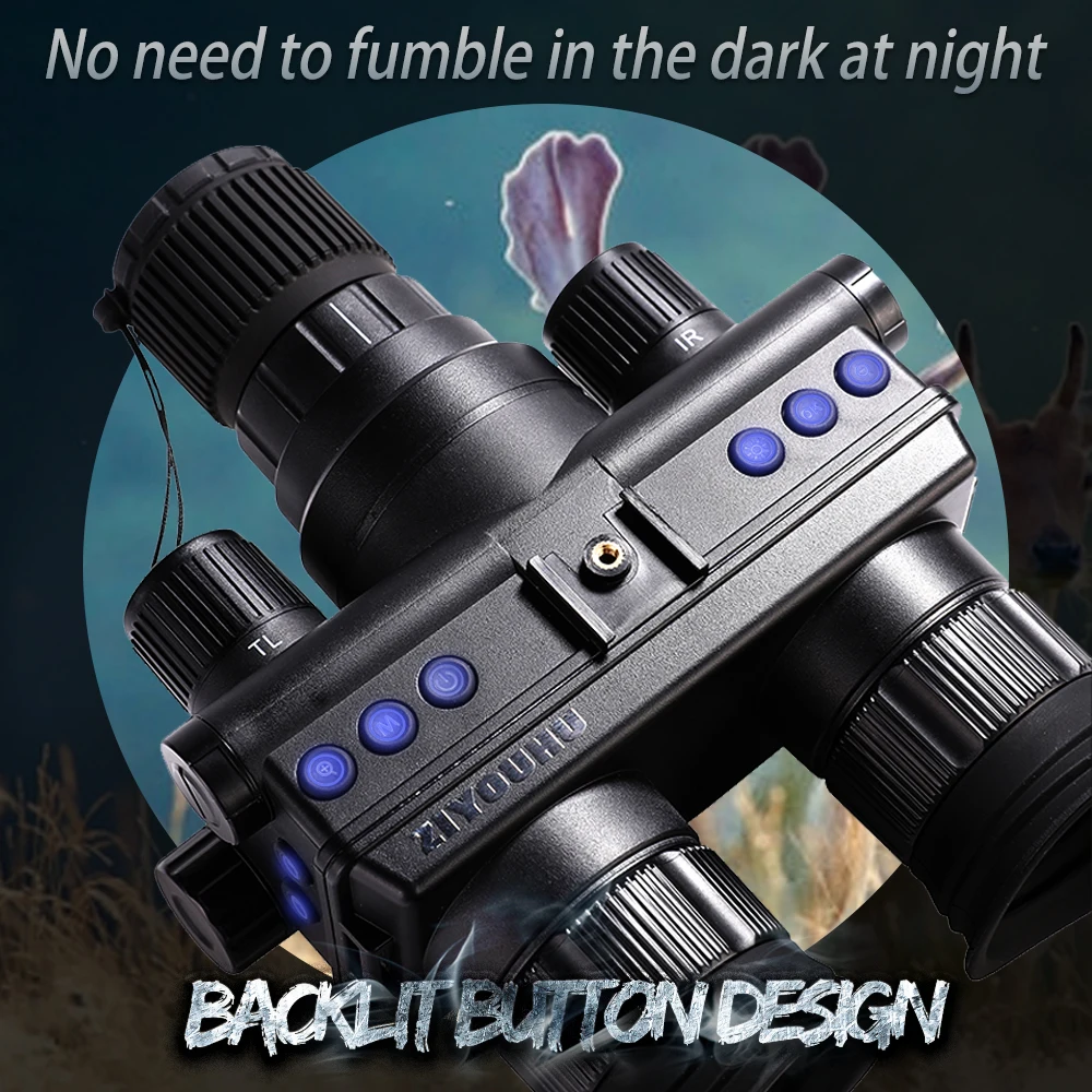 New 4K Infrared Digital Helmet Night Vision Binocular for Darkness Hunting Observe HD Video Camera Tacticle Night Vision Goggles 6